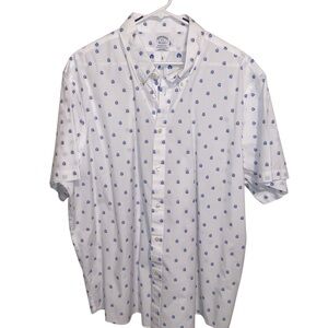 Brooks Brothers Shirt Mens XXL Regent Original Polo Sailboats Resort Preppy
